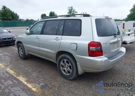 2006 Toyota Highlander V6 z USA, uszkodzony, nr VIN JTEEP21A360150466